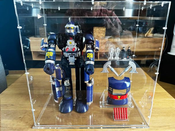 Conception vitrine objet pop culture